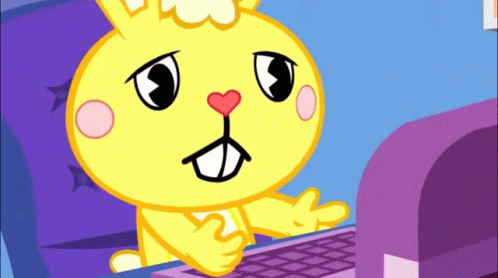 Happy Tree Friends Cuddles Palpitate GIF