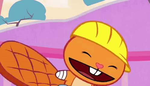 Happy Tree Friends Handy Jumping GIF