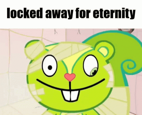 Happy Tree Friends Locked Away For Eternity GIF