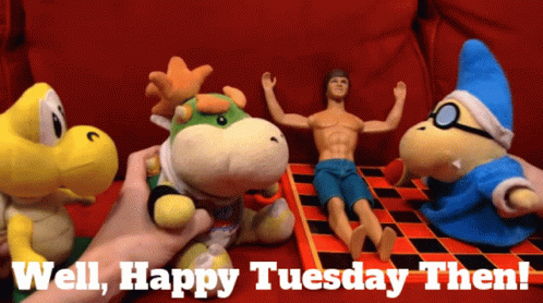 Happy Tuesday Sml Puppets GIF