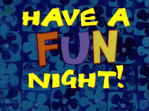 Happy Tumbling Spongebob Have A Great Night GIF