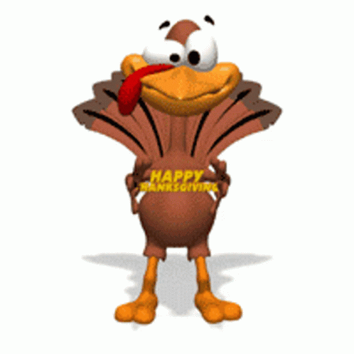 Happy Turkey Day Thanksgiving Celebration GIF