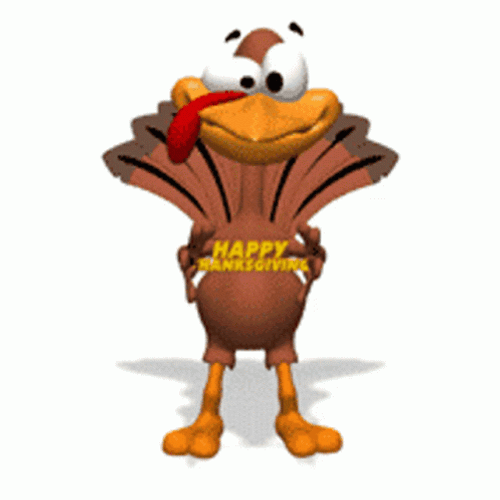 Happy Turkey Day Thanksgiving Celebration GIF