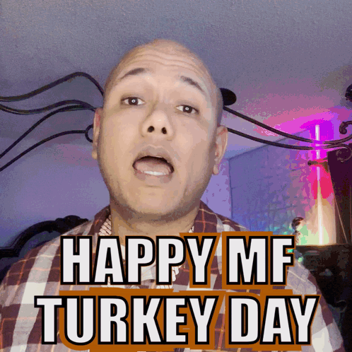 Happy Turkey Day Thanksgiving Greetings GIF