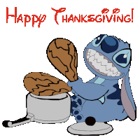 Happy Turkey Day Thanksgiving Sticker GIF