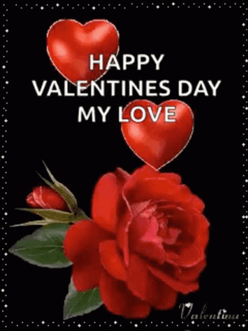 Happy Valentine Day My Love Card Greetings GIF