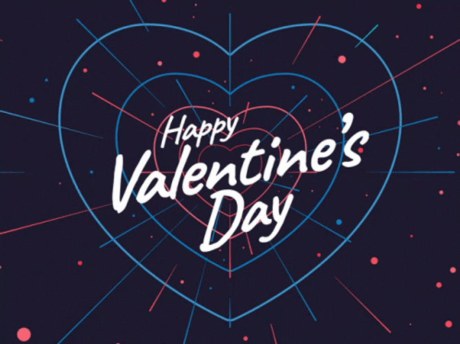 Happy Valentines Day Astrology Heart GIF