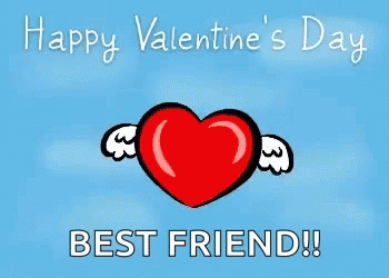 Happy Valentines Day Best Friend GIF