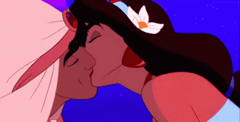 Happy Valentines Day Disney Aladdin Jasmine GIF