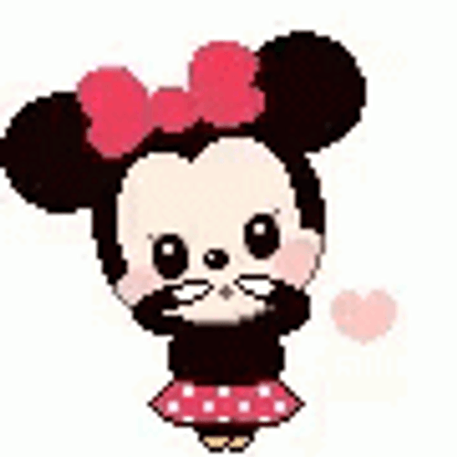 Happy Valentines Day Disney Cute Minnie GIF