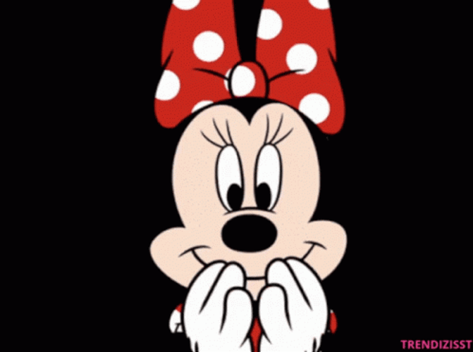 Happy Valentines Day Disney Minnie Mouse GIF