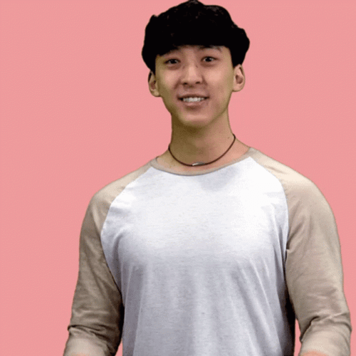Happy Valentines Day Hand Heart Gesture GIF