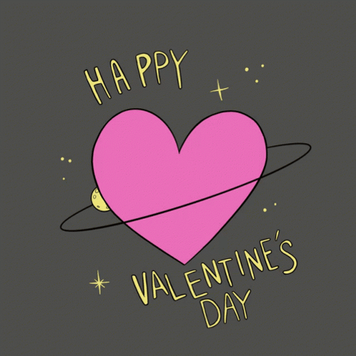 Happy Valentines Day Jupiter Heart GIF