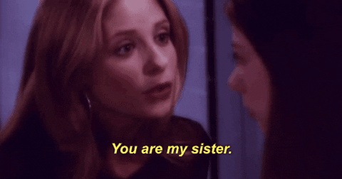 Happy Valentines Day Sisters Buffy The Vampire Slayer GIF