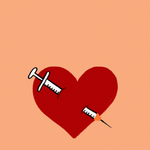 Happy Valentines Day Vaccine GIF
