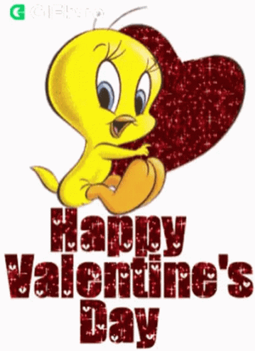 Happy Valentines Tweety Bird GIF