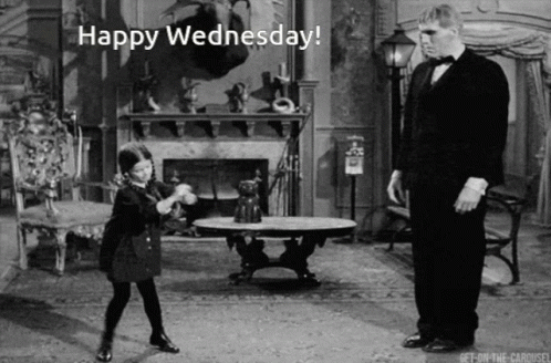 Happy Wednesday Classic Dancing GIF