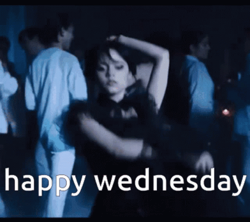 Happy Wednesday Jenna Ortega Dancing GIF