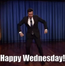 Happy Wednesday Jimmy Fallon Dancing GIF