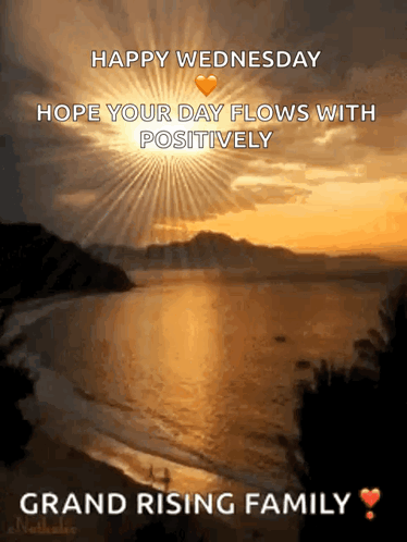 Happy Wednesday Rising Family