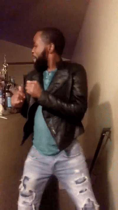 Happy Weekend Black Guy So Excited Dance GIF