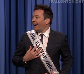 Happy Weekend Excited Jimmy Fallon GIF