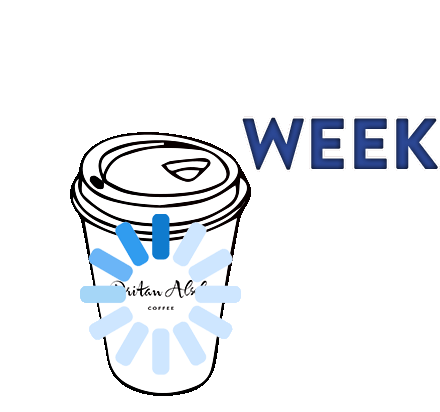 Happy Weekend Is Loading Coffee Cup GIF