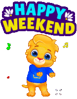 Happy Weekend Week End Sticker GIF