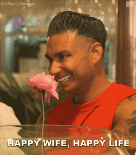 Happy Wife Happy Life Gif GIF
