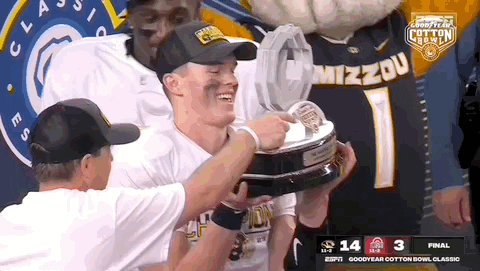 Happy Win Mizzou Champion GIF
