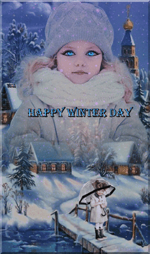 Happy Winter Day Today Saturday GIF
