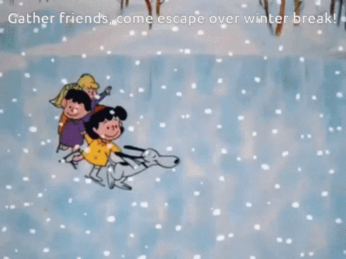 Happy Winter Saturday A Charlie Brown Christmas GIF