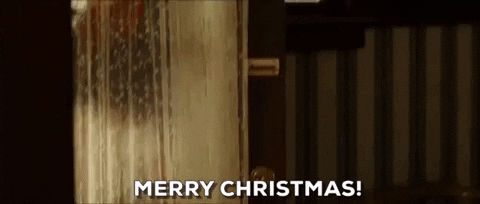 Happy Woman Merry Christmas Eve GIF
