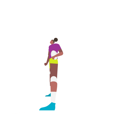 Happy Womens Rugby GIF