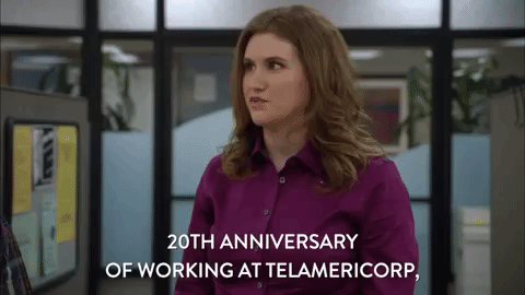 Happy Work Anniversary Jillian Belk GIF