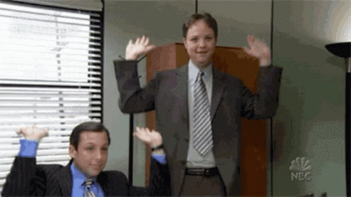 Happy Work Anniversary Raise The Roof Dance GIF