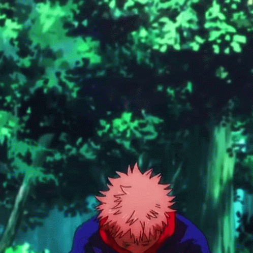 Happy Yuji Itadori GIF