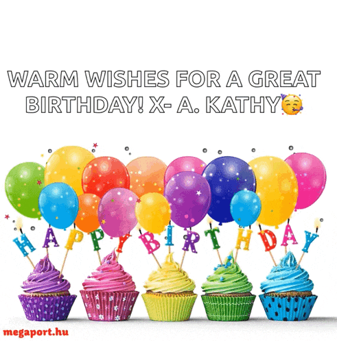 Happybirthday Balloons Gif GIF