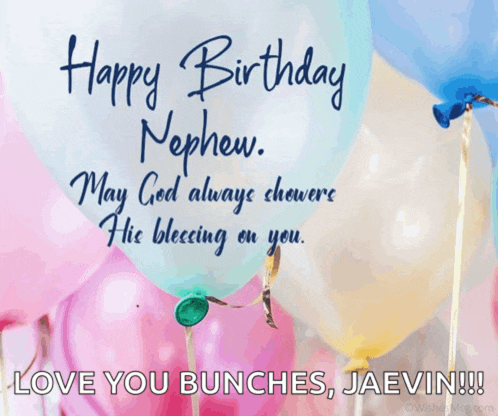 Happybirthday Happy Birthday Nephew Meme GIF
