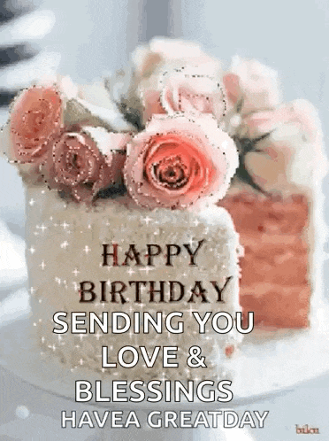 Happybirthday Sparkle Gif GIF