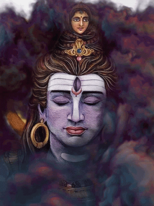 Mahadev Shiva Happy Mahashivratri Animation GIF 