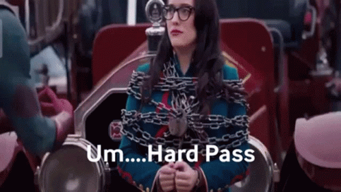 I'm Out Of This Hard Pass GIF
