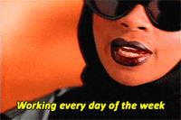 Hard Work Every Day Of The Week GIF