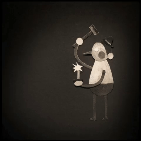 Hard Work Manual Labor Animation GIF