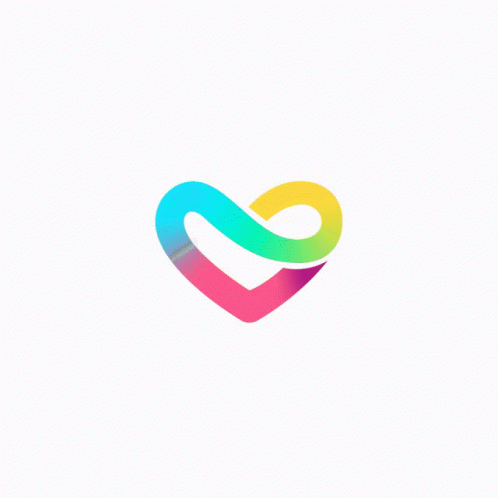 Hardworking Sign Heart Logo GIF