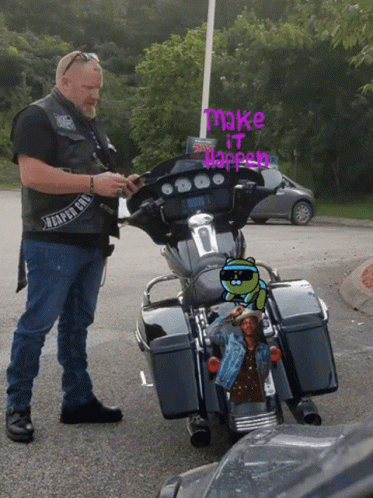 Harley Davidson Happy Birthday Ride GIF