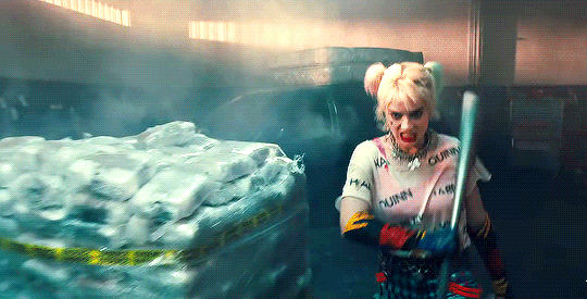 Harley Quinn Birds Of Prey Shot GIF