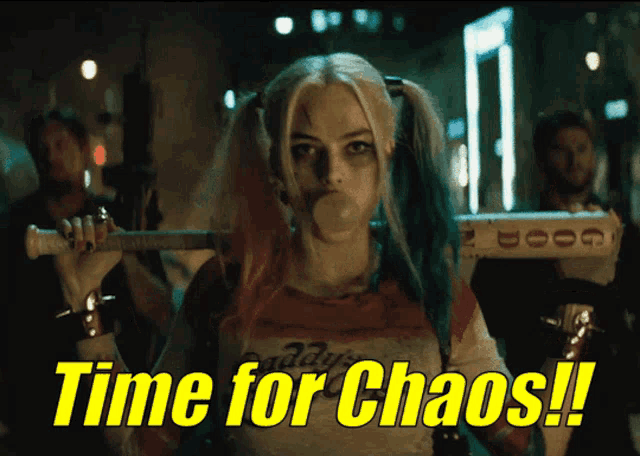 Harley Quinn Chaos Gif GIF