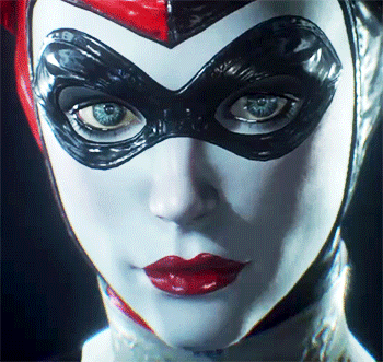 Harley Quinn Close Up GIF