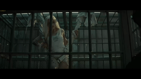 Harley Quinn Doing Aerial Exercise GIF